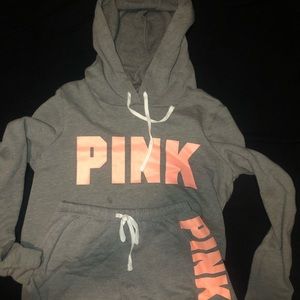 Victoria secret pink sweat set